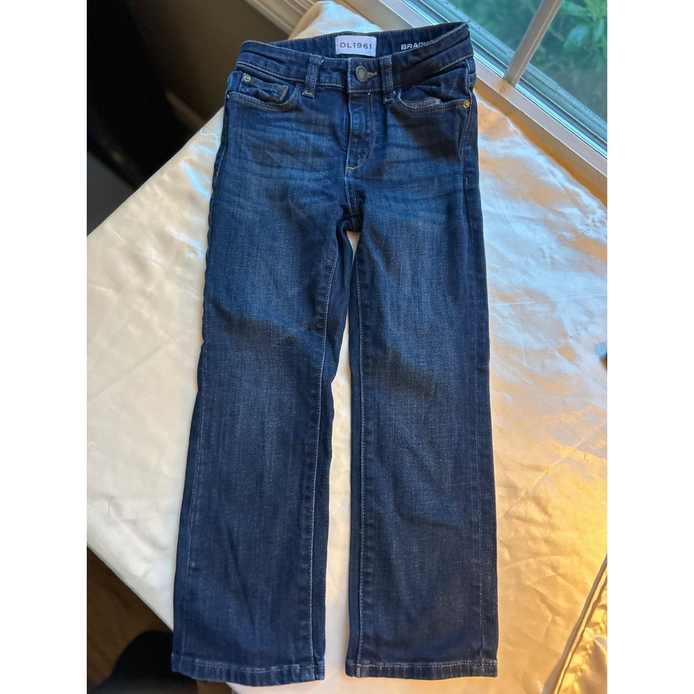 DL1961 Diesel Kids Boys Brady Slim Ferret Jeans Blue Size 5 EUC!